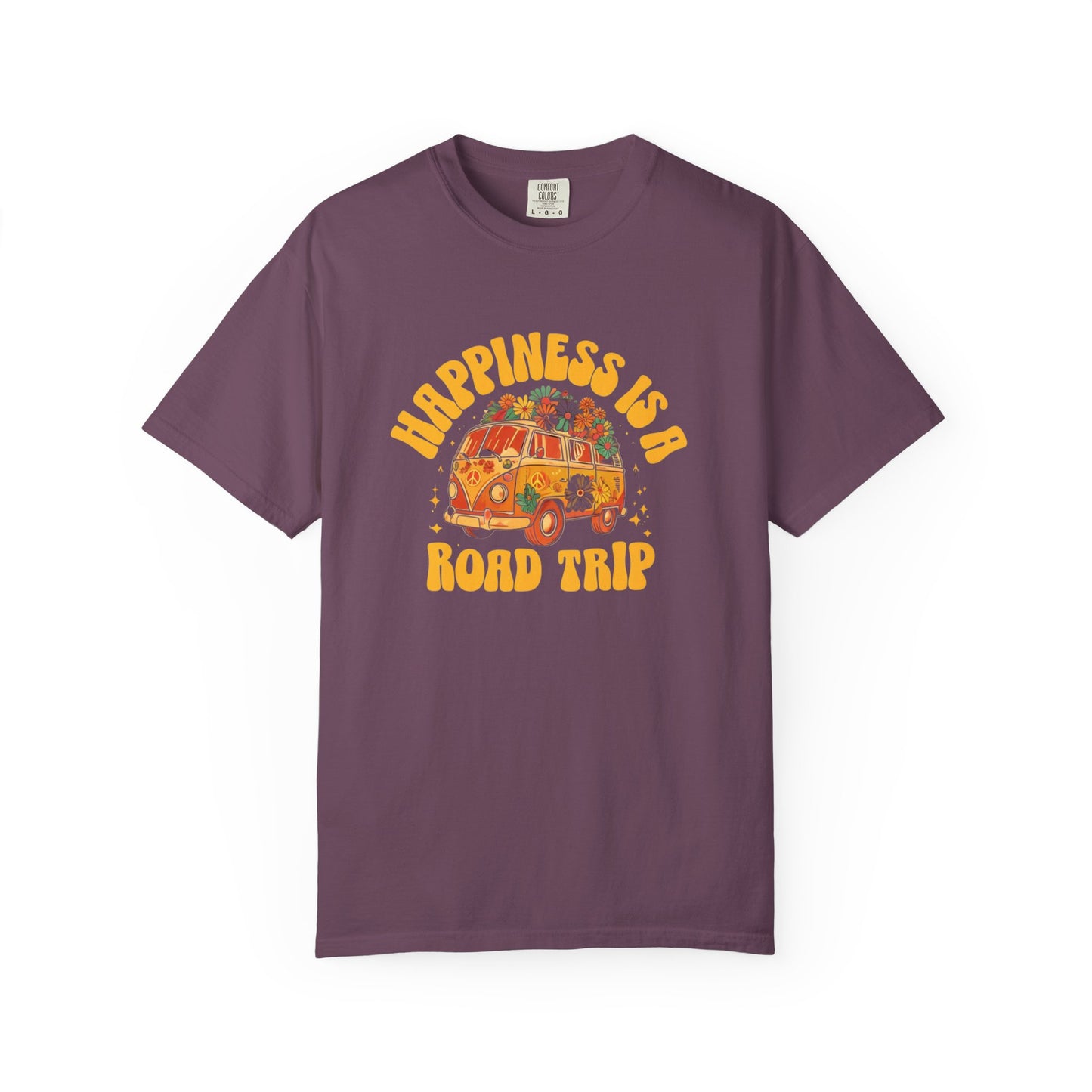 Happiness Is A Road Trip Unisex Tee