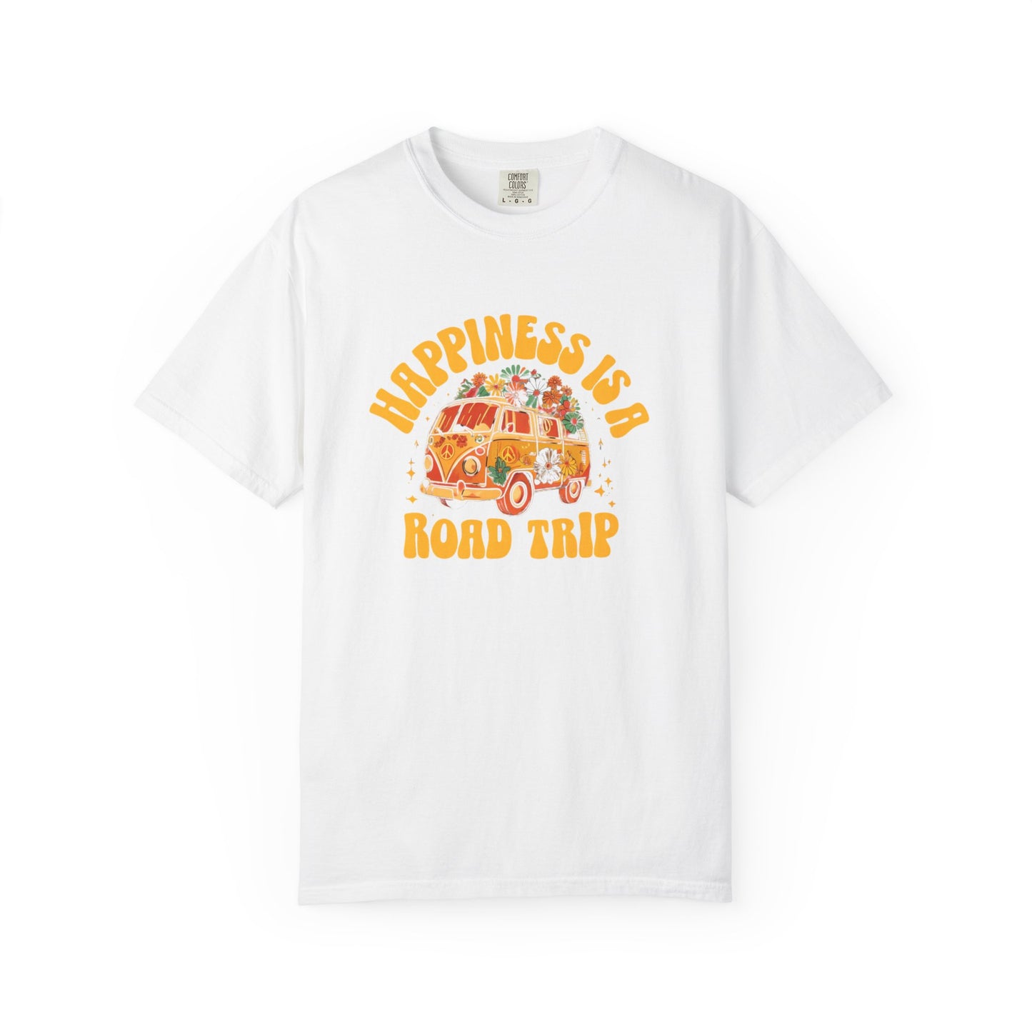 Happiness Is A Road Trip Unisex Tee