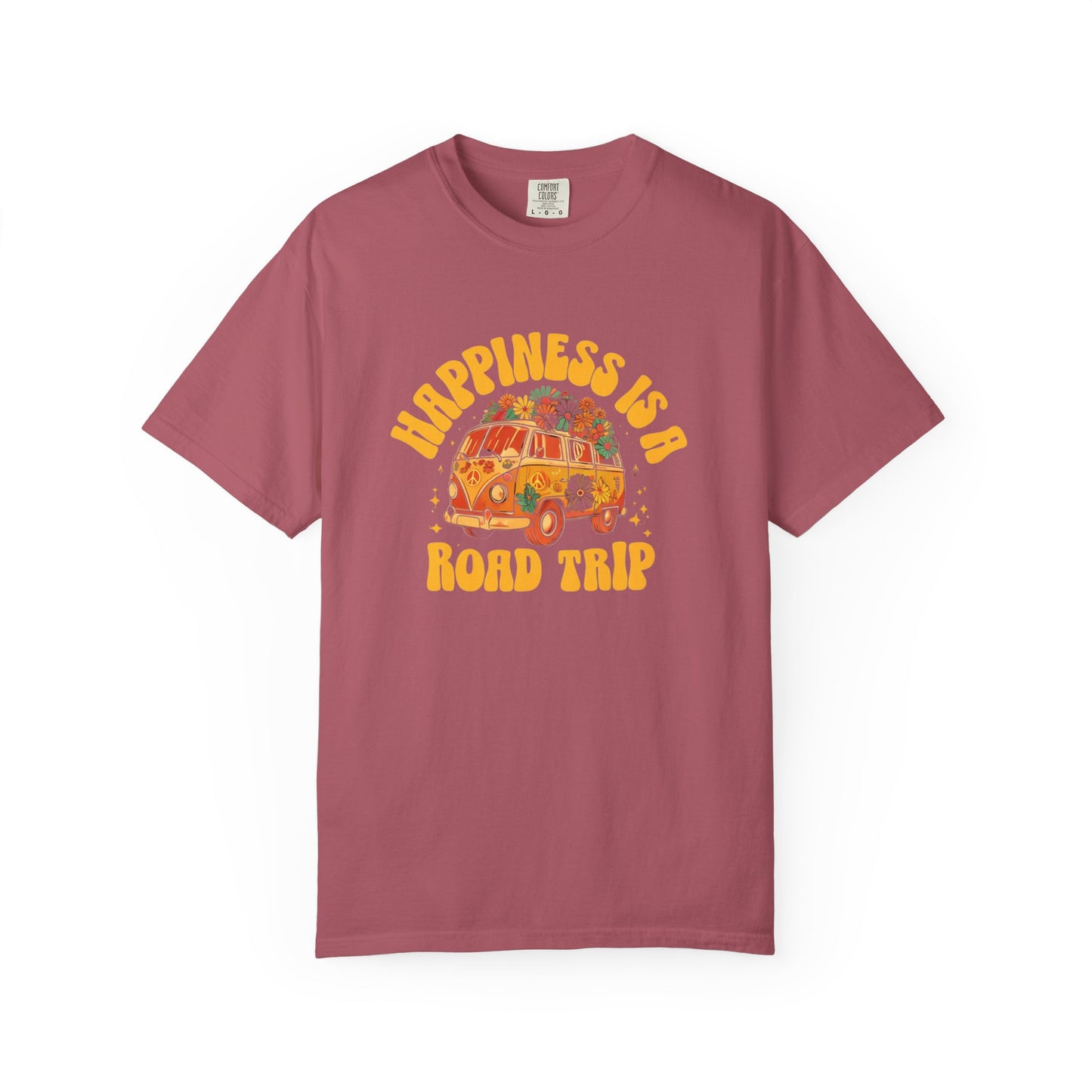 Happiness Is A Road Trip Unisex Tee