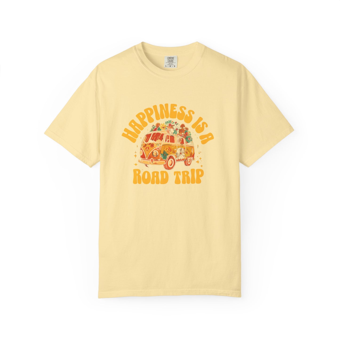 Happiness Is A Road Trip Unisex Tee