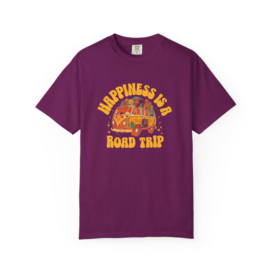 Happiness Is A Road Trip Unisex Tee