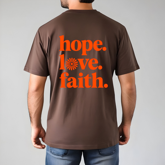Hope Love Faith Unisex T-Shirt