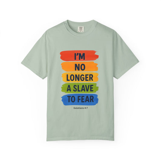 I'm No Longer A Slave To Fear Unisex Tee